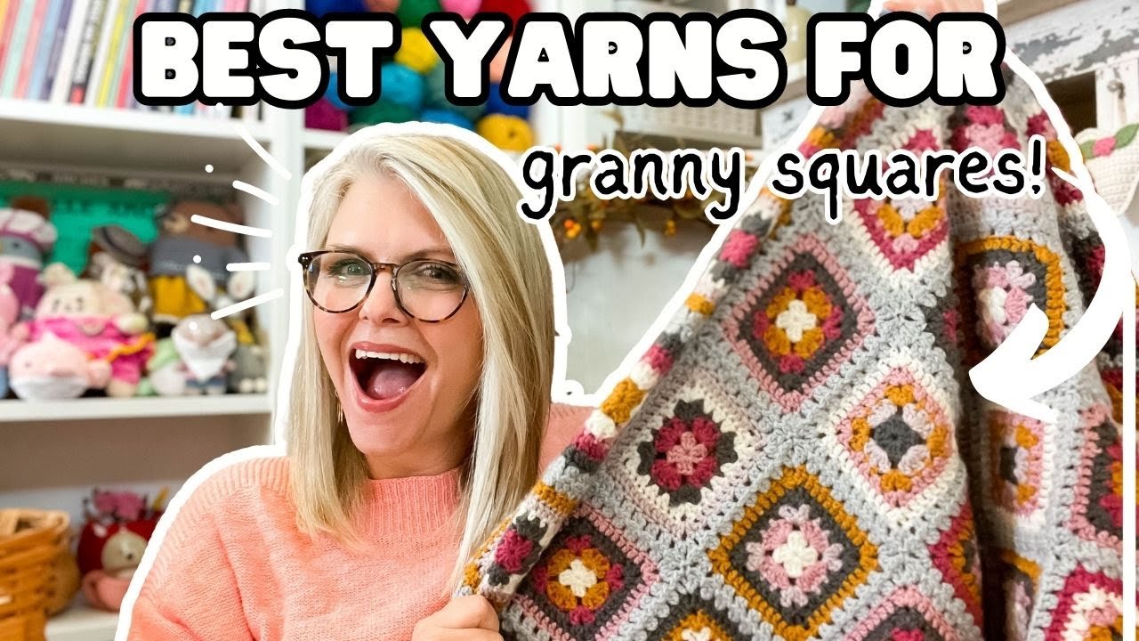 Granny Square Yarn Lot 9 Skeins Solid Colors 1 lb 2 oz total