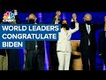 World leaders congratulate Biden on his projected election win