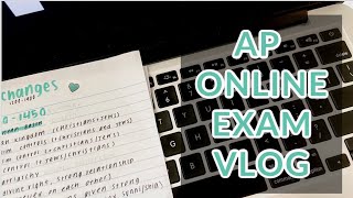 ap world history online exam vlog! ft. a mental breakdown