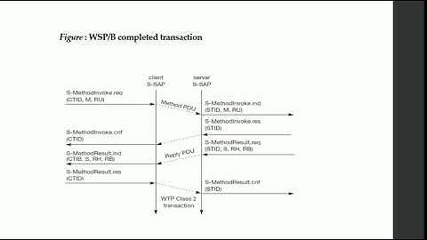 WIRELESS SESSION PROTOCOL(WSP)
