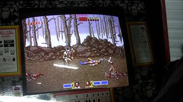 #214 Sega GOLDEN AXE Arcade Video Game Modern Classic!  TNT Amusements