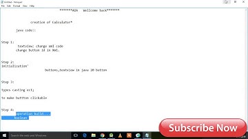 Calculator App [ Android studio] included java Part 2