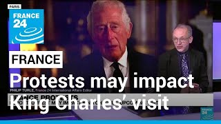 Pension reform protests in France may impact King Charles’ visit • FRANCE 24 English