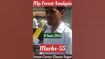 Mp Forest Guard 04 June 2023 Analysis || Mp Forest jail prahari, Vanrakshak 04 June Analysis forest