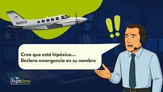 Caso real de hipoxia en vuelo | Emergencia Cessna 441