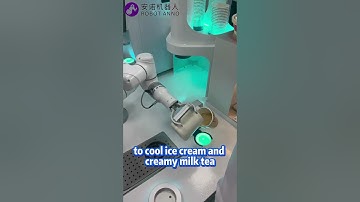 Robot Coffee Barista #robot coffee#vending machine#coffee