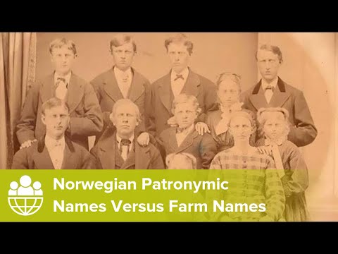 Video: Norwegian last names: fun facts