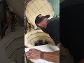 Loading the ceramic kiln #pottery #ceramics #artist #veteran #kiln