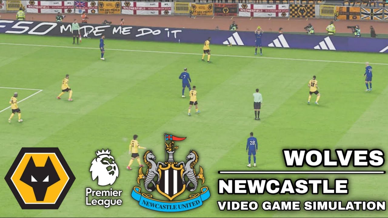 🔴 WOLVES vs NEWCASTLE UNITED | PREMIER LEAGUE 225/2026 LIVE SCORE & GAME PES21 SIMULATION