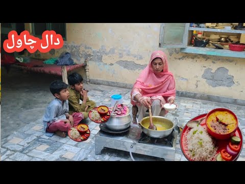 Punjab Village Style Traditional Dinner cooking|| village food|| Bushra ...