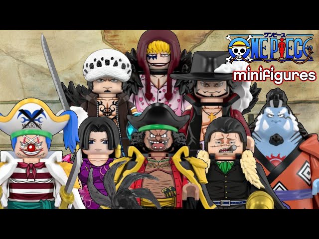 LEGO ONE PIECE MINIFIGURES | LUFFY | WM BLOCKS WM6190 | LEGO