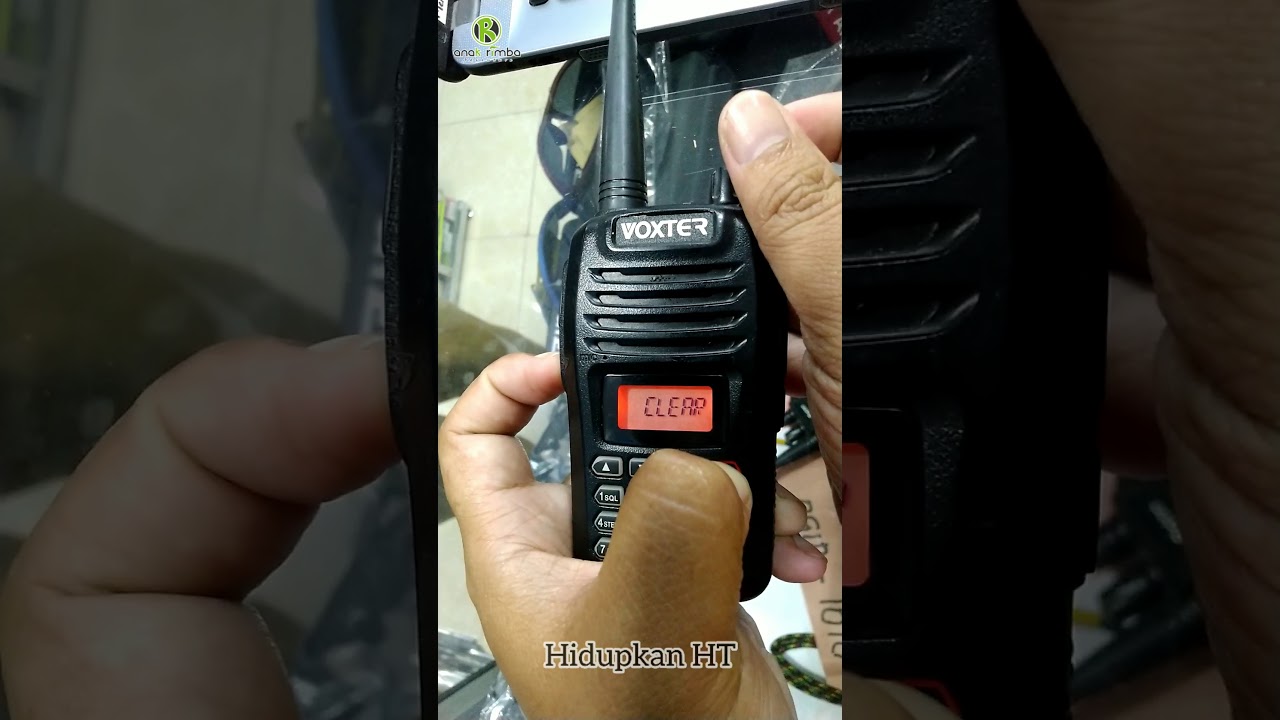 MERESET SECARA MANUAL DAN MENGATUR SETINGAN POWER HT VOXTER V35