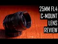 25mm f1.4 C-Mount CCTV Lens Review (GH5)