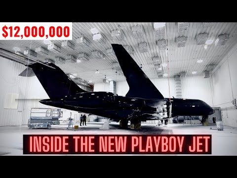 EXCLUSIVE: Tour Playboy’s NEW $12,000,000 jet | Secret Lives of the Super Rich