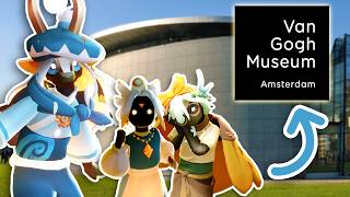 I visited the REAL Van Gogh Museum in Amsterdam🌟 w/ Mossy & Onion🌻
