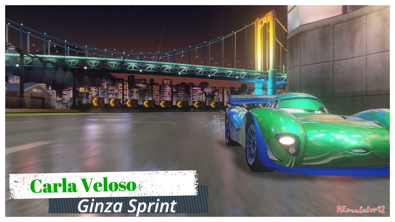 Cars 2 The Video Game Carla Veloso Battle Race Ginza Sprint 7