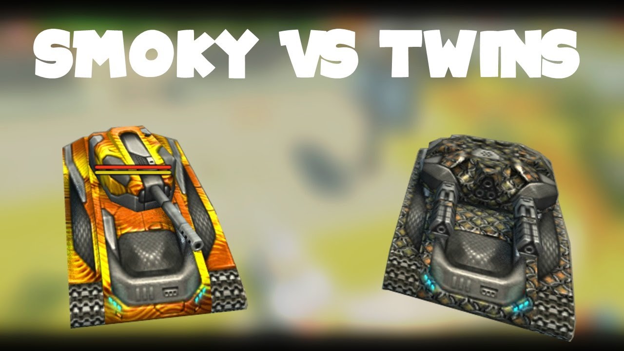 Tanki Online - SMOKY M3 vs TWINS M3 (TURRET vs TURRET SERIES ) [By RUDEMONK]