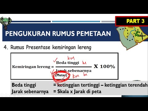 Rumus Kemiringan Lereng - PJJ Geografi