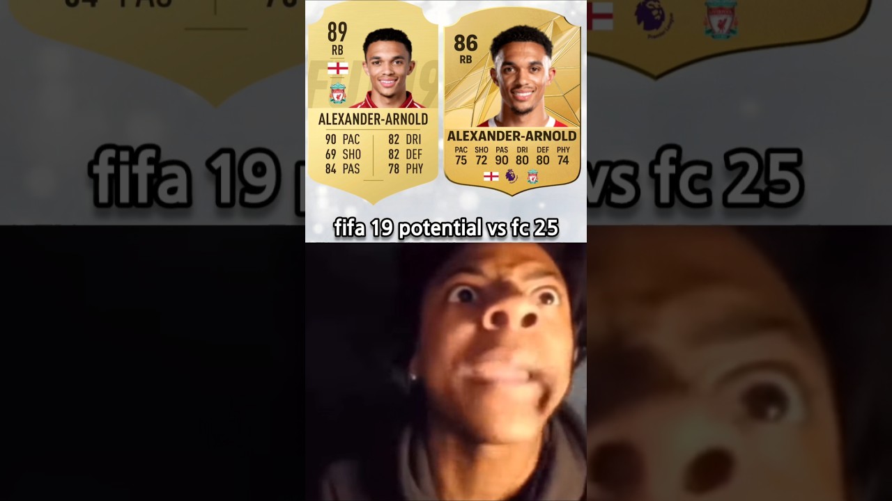 fifa 19 potential vs fc 25 rating memes 