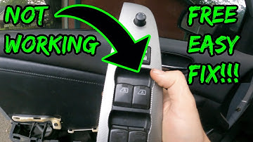 Fixing a Faulty Window Switch for FREE!??!!