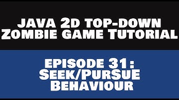 Java 2D Zombie Game Tutorial - 31 Make AI Follow Player [REMASTERED]