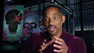 Suicide Squad: Will Smith 'Deadshot' Behind the Scenes Movie Interview | ScreenSlam