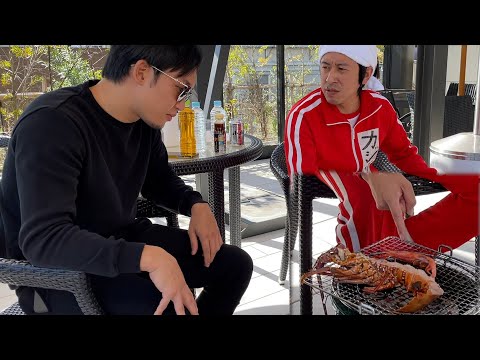 カジサックにだけワンランク下の食材出てくる七輪してみた