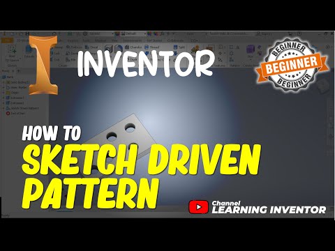 Inventor How To Sketch Driven Pattern
