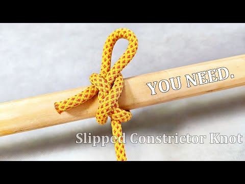 How to tie the Slipped Constrictor Knot？