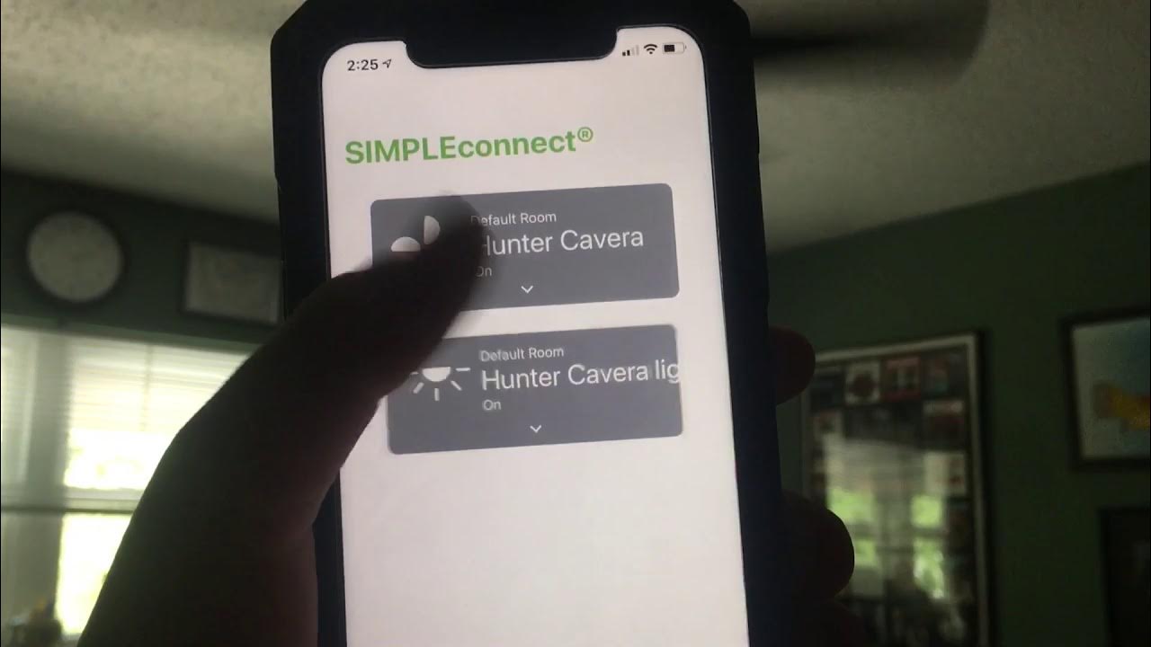 A cool feature for my Hunter Cavera. YouTube