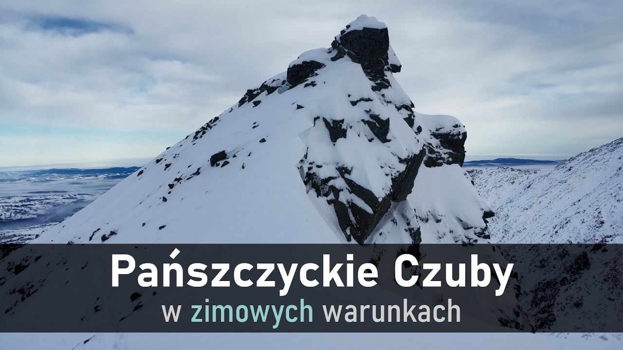 Pańszczyckie Czuby - pętla w zimowych warunkach