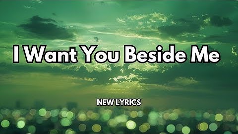 Every Step I Take, I Want You Beside Me 💋Deep love( lyrics) New English love ❤️ song 🎵 🎶