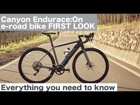 วีดีโอ: Canyon Endurace:On - จักรยาน e-road ตัวแรกของ Canyon ราคา 2, 799 ปอนด์