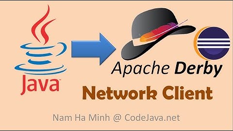Java Connect to to Derby Database in Network Client Mode (Eclipse)