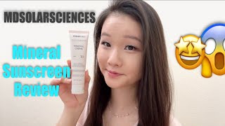 MDSolarsciences Mineral Sunscreen Review | Creme SPF 50