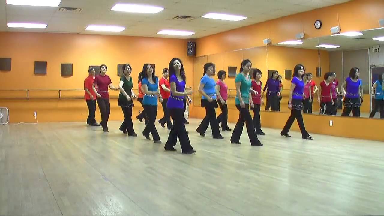 Have You Ever Seen The Rain Line Dance Dance Teach In English YouTube