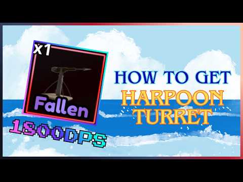 How to get the NEW HARPOON TURRET in IDLE DEFENSE