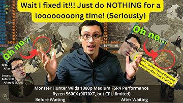 I FIGURED IT OUT!!!!!!! Just needed to do NOTHING! (Also 8GB VRAM MH Wilds Title Update 3 vs 4)