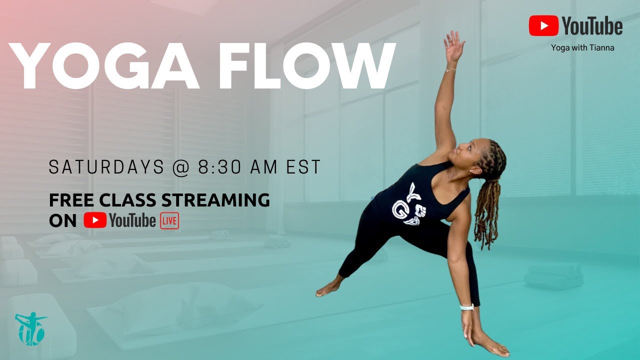 🔴 Live Vinyasa Yoga with Tianna | Sun Salutation Flow 30 min