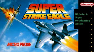 Super Strike Eagle GamePlay (SNES)