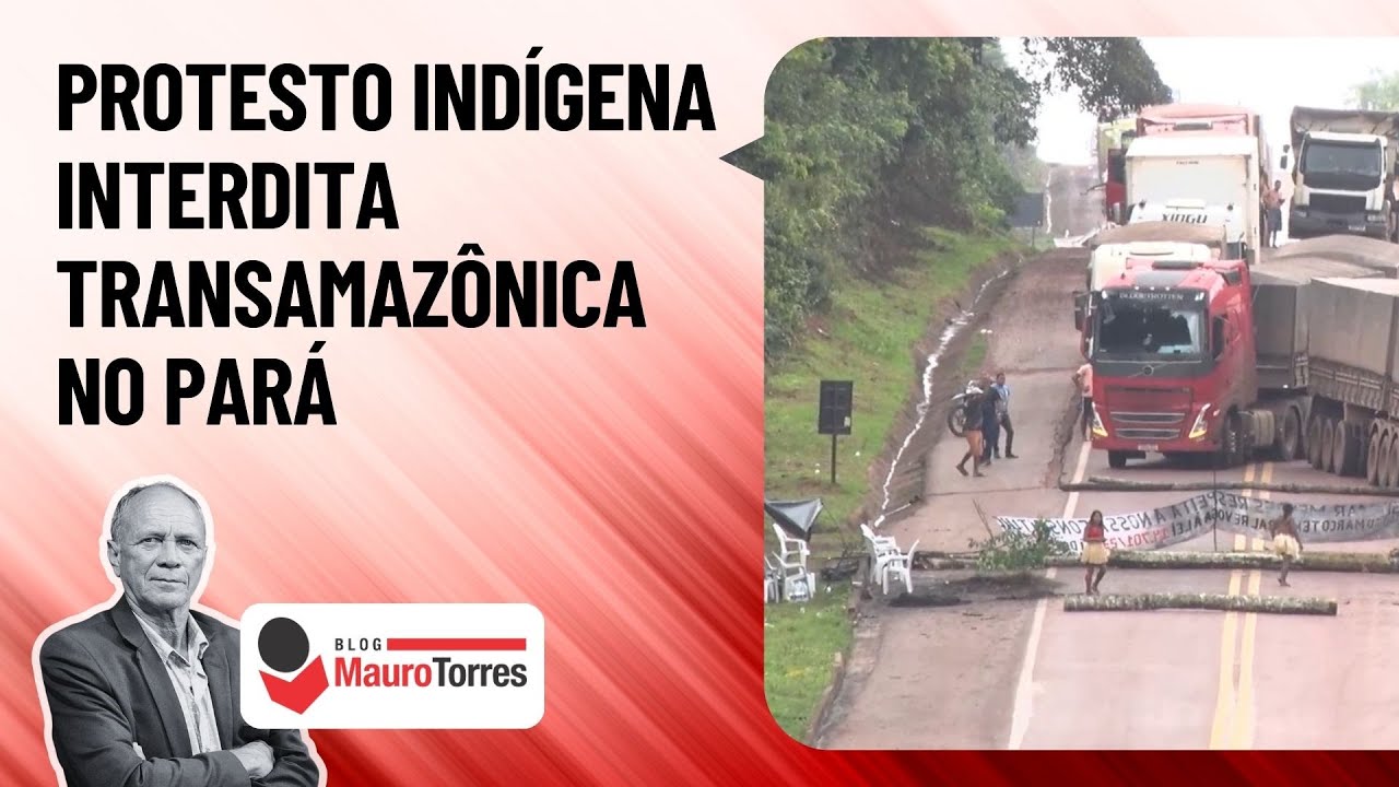 Indígenas Bloqueiam BR-230 em Itaituba Contra Marco Temporal