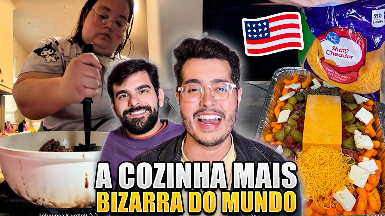 ANALISANDO A CULINÁRIA AMERICANA (é horrível)- Bruno Baroni