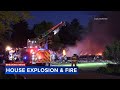 House destroyed in fire, apparent explosion in Wonder Lake; sheriff investigating