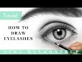 How to Draw Eyelashes│Step by Step Tutorial