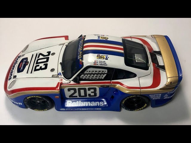 Porsche 961/87 conversion model completed :) - YouTube