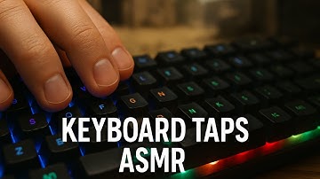 1 HOUR Keyboard Tapping ASMR No Talking for Sleep | Tingly Taps & Mouse Clicks (MW19 FAL Gameplay)
