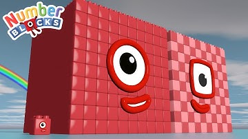 Numberblocks 1000 Thousand LEGO Inside Cube Colorful Tetris Puzzle Numberblocks