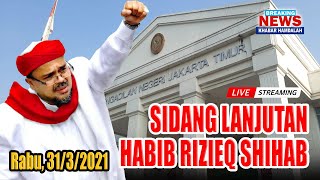 🔴LIVE Sidang Lanjutan Habib Hanif Al Athos & Rekan Rekan II Rabu, 31 Maret 2021 (Siang)