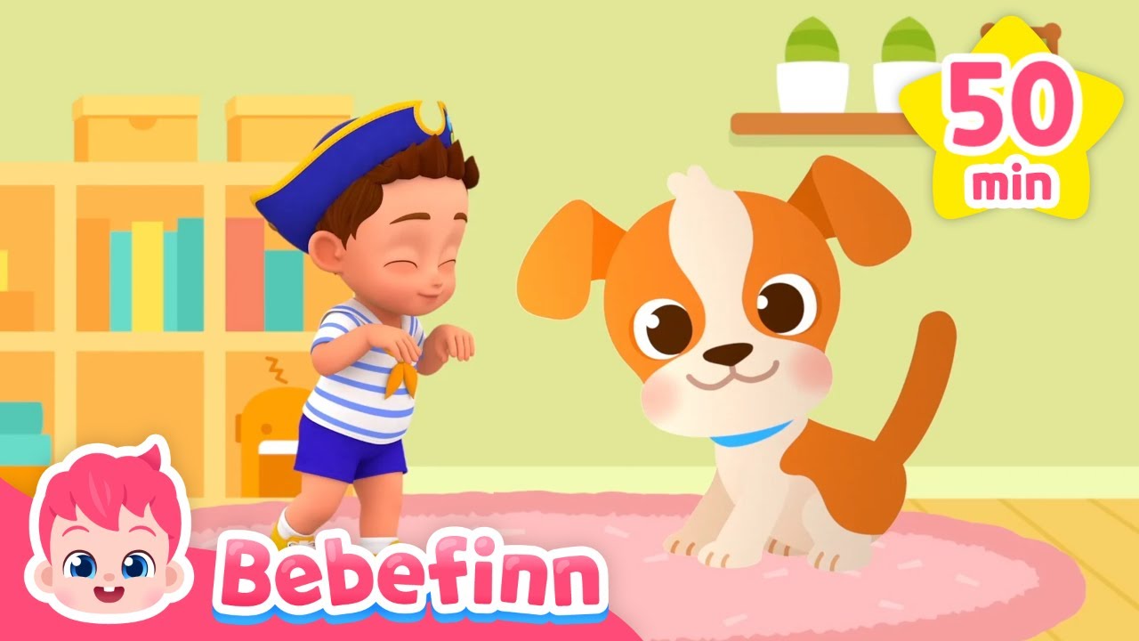 Animal Special Song Compilation for KidsㅣBebefinn Nursery Rhymes