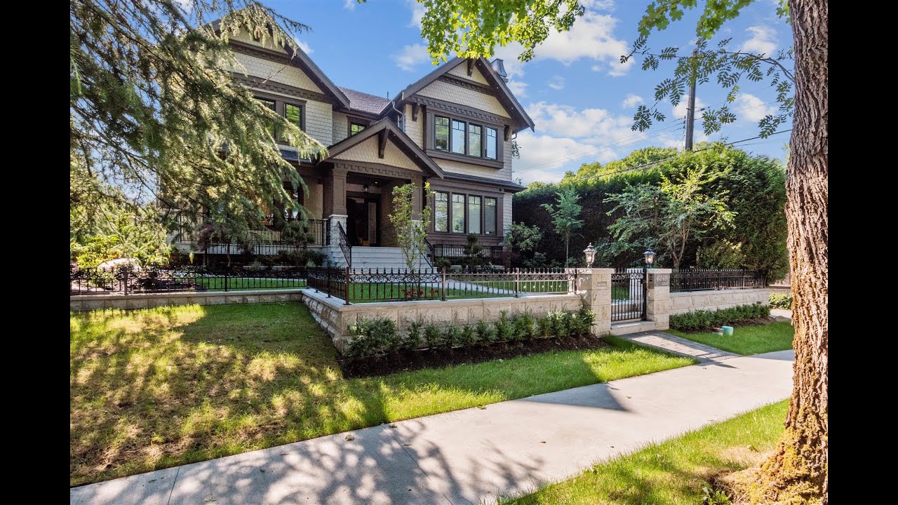 Vancouver Real Estate Shaughnessy 4249 Hudson St. YouTube